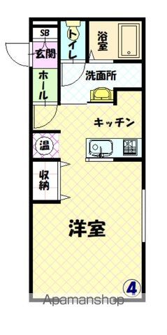 ＢＬＵＥ　ＢＬＵＥ204間取図