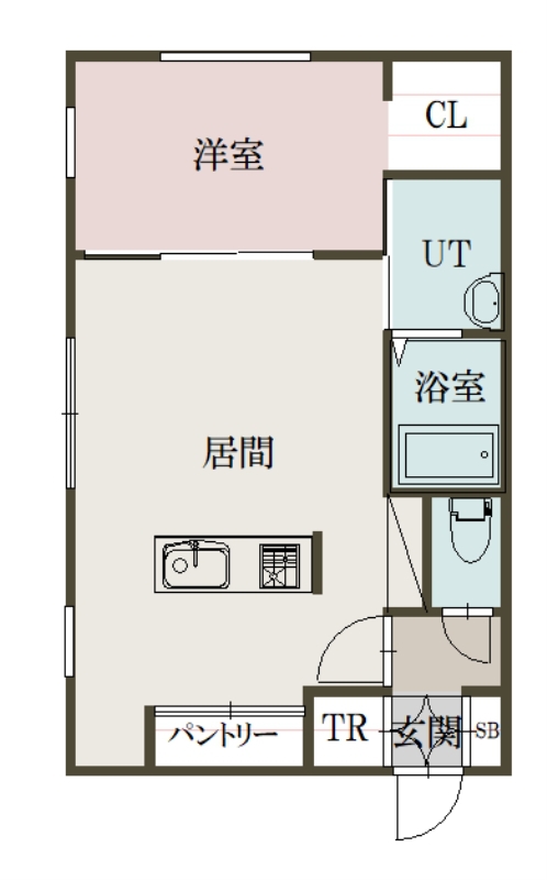 ｎｏｒｆｉｎｏ　ＡＫＥＢＯＮＯⅠ2C間取図