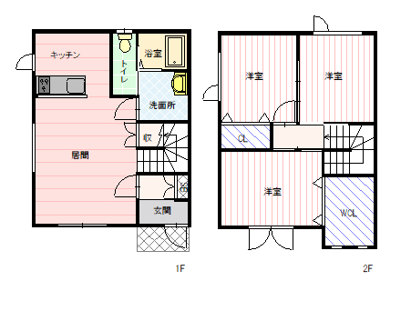 イーブンＡ間取図