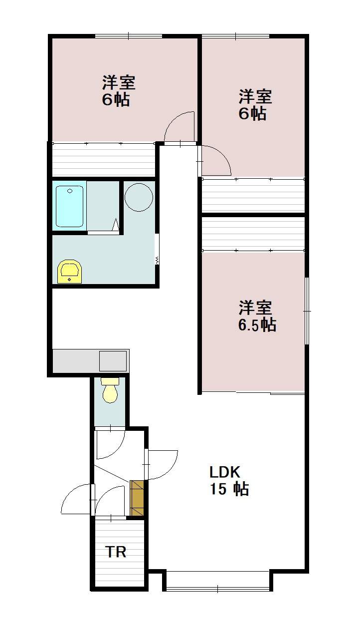 ハーモニー　Ｃ207間取図