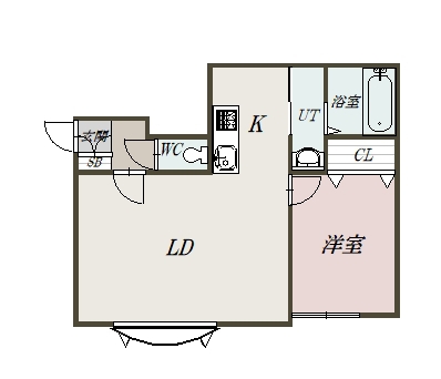 カルナ205間取図