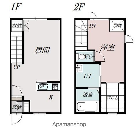 ｓｔｕｄｉｏ　ＡＦ間取図