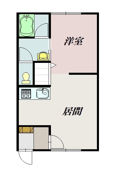 セピア5.1102間取図