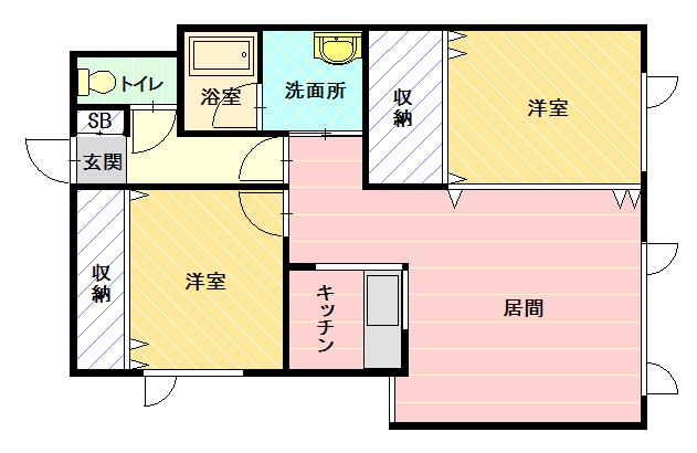 レジェンド３・４１０３間取図