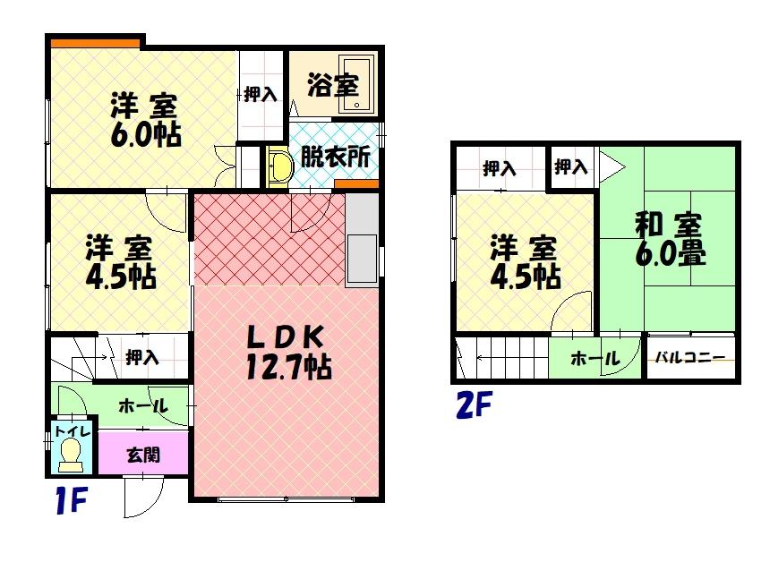 豊岡4-6戸建zzz間取図
