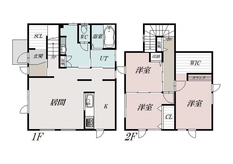 フィルグレイス神楽岡　ＤD間取図