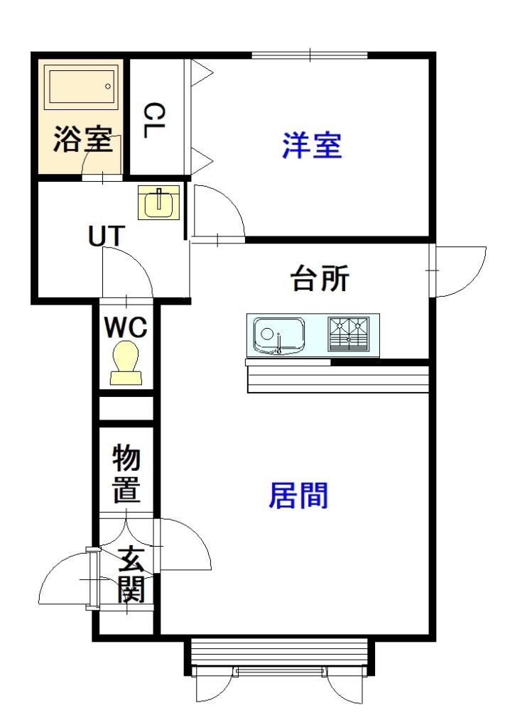 ウインク４２３１０２間取図
