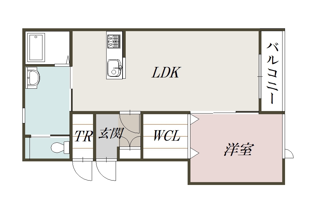 PrimevereⅡ(プリムヴェール)103間取図