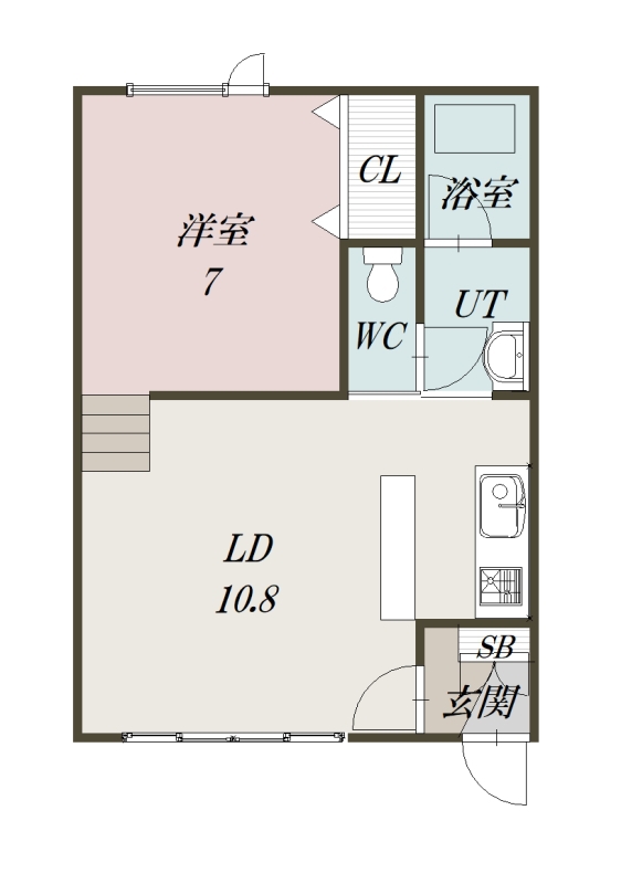 ＹＡＭＡＺＡＫＩ　Ⅰ・Ⅱ2-106間取図