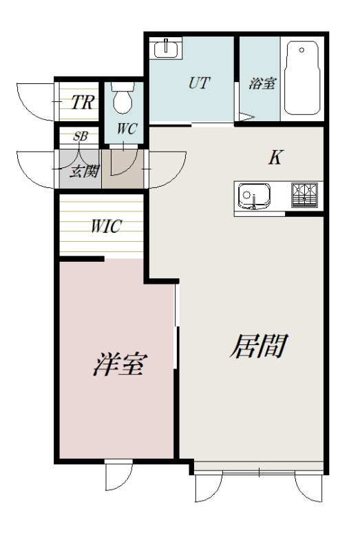 Ｃａｎｎｅｌｅ（カヌレ）Ａ棟103間取図
