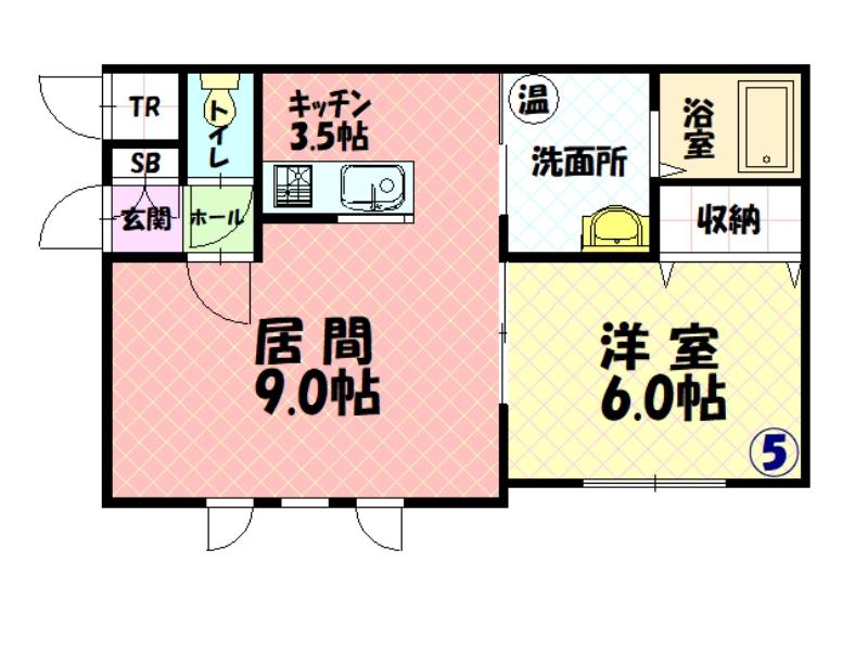 Jeunesse(ジュネス)105間取図