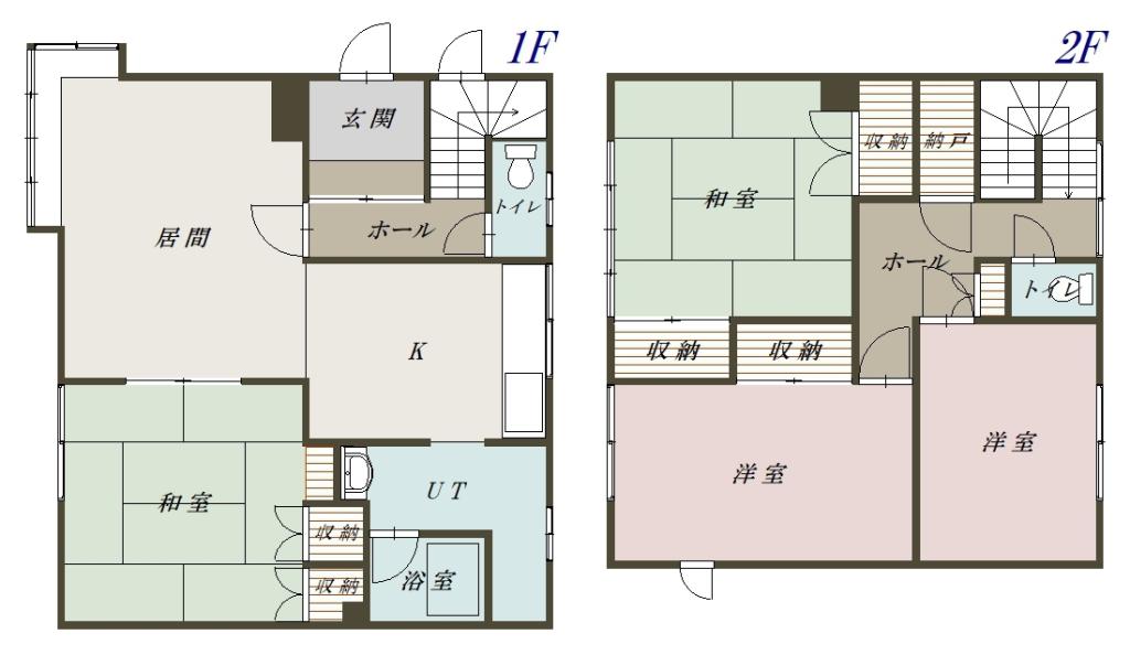 豊岡１０ー３借家-間取図