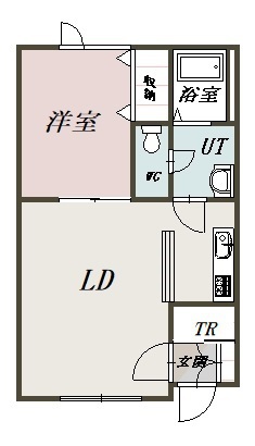 River Side KAGURA201間取図