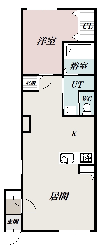 Jブルームーン101間取図