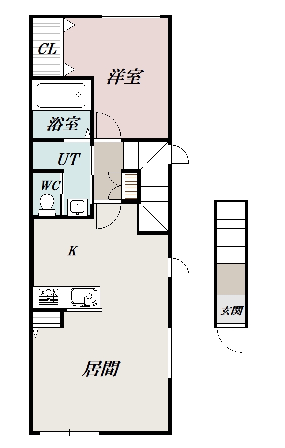 Jブルームーン202間取図