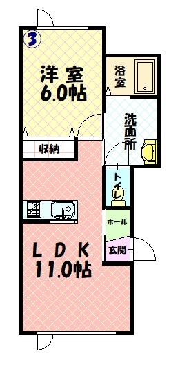 グランスイートⅠ103間取図