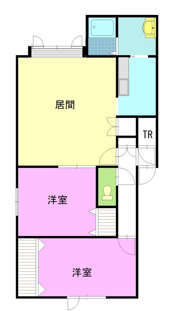 エネーロＡ２０１間取図