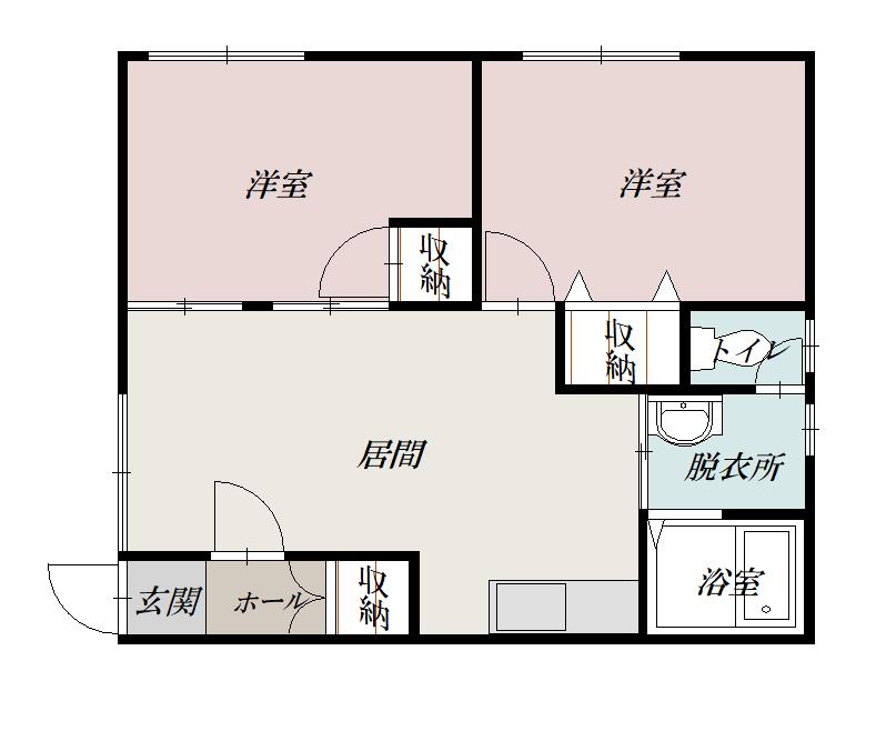 ダイヤハイツ春光６－２101間取図