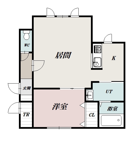 ボックスＲ102間取図
