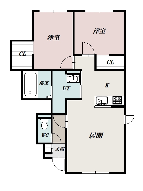 パンプキンＡ102間取図