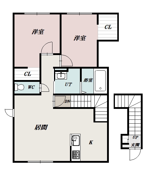パンプキンＡ201間取図