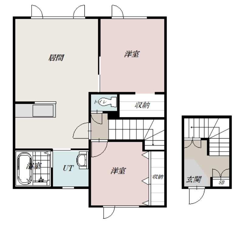 Ｘｅｎｉａｌ201間取図