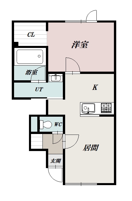 パンプキンＢ102間取図