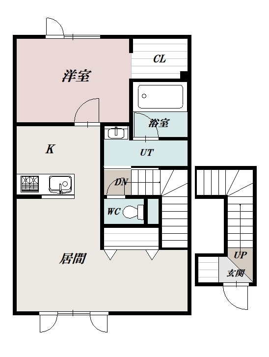 パンプキンＢ203間取図