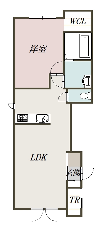 Suite LifeⅤ201間取図
