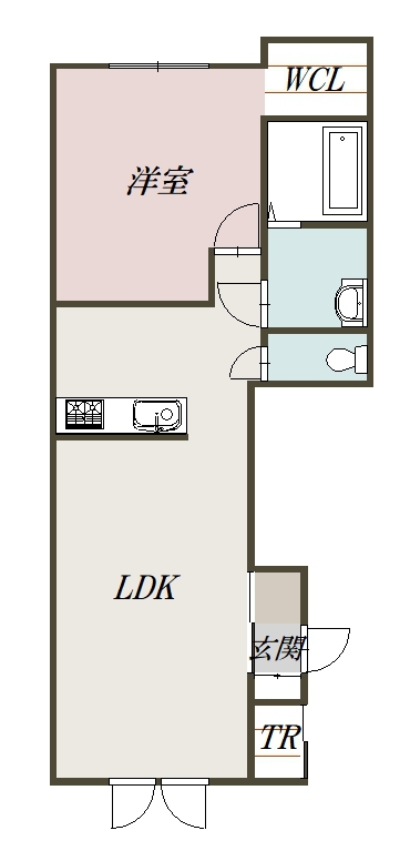 Suite LifeⅤ103間取図