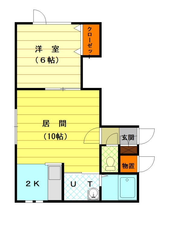 ビラーゴ101間取図