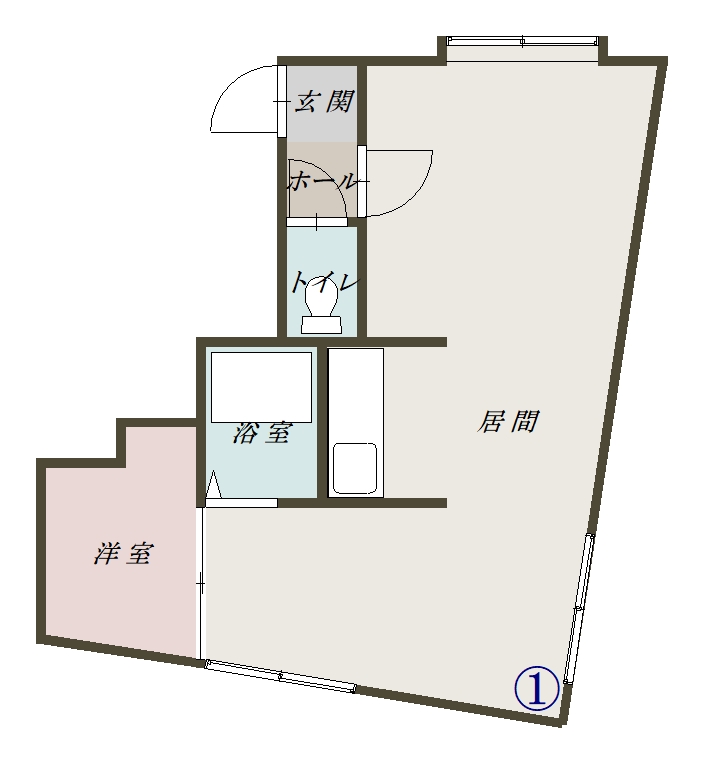 サンタクルス101間取図