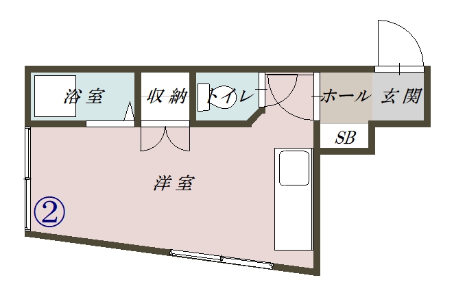サンタクルス102間取図