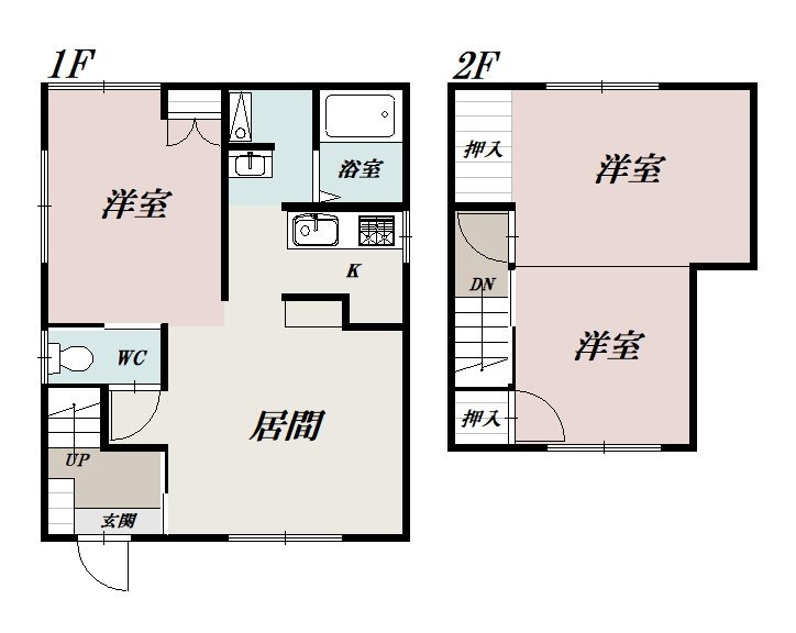 東光７ー６借家-間取図