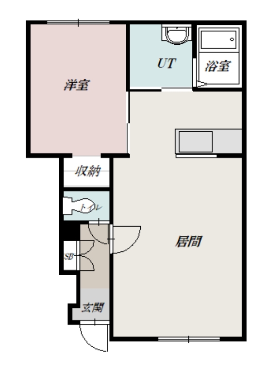 Stella Nova東川101間取図