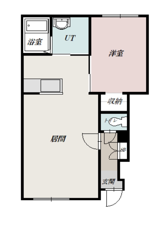 Stella Nova東川103間取図