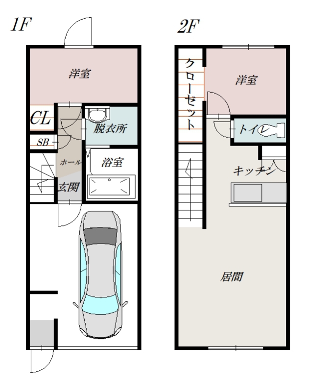 ＧＡＬＡＮＴＥD間取図