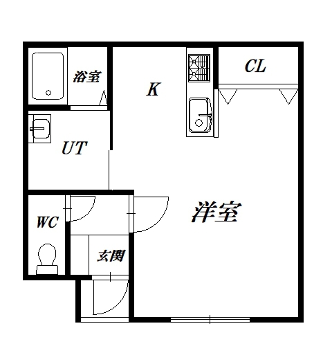 キューブⅩ１０３間取図