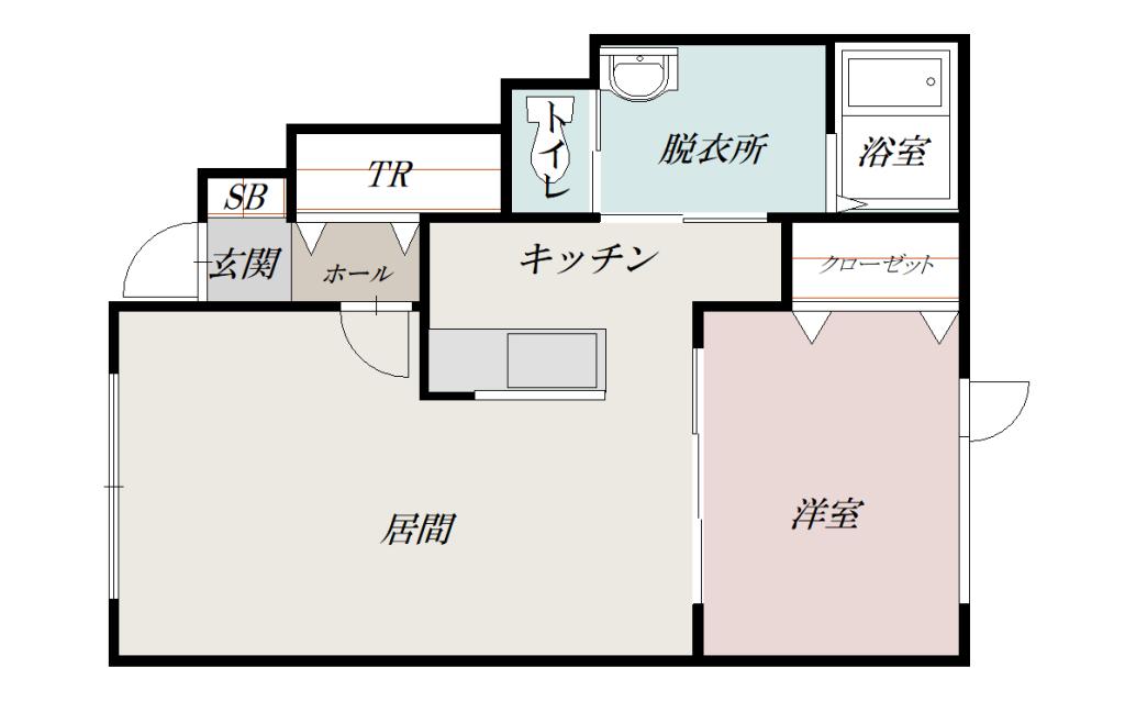 Ｇｒａｃｅ105間取図