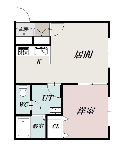 フジテックハウスC棟1間取図