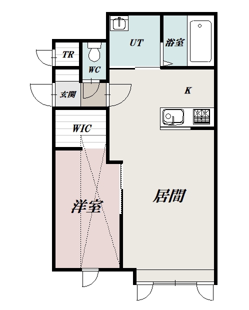 仮)東光18-4MS A棟203間取図