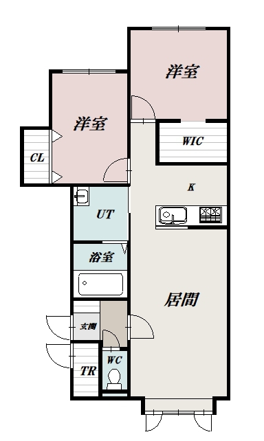 仮)東光18-4MS B棟102間取図