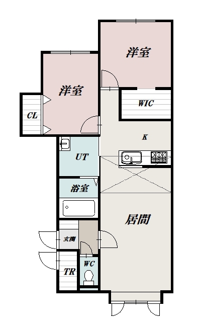 仮)東光18-4MS B棟202間取図