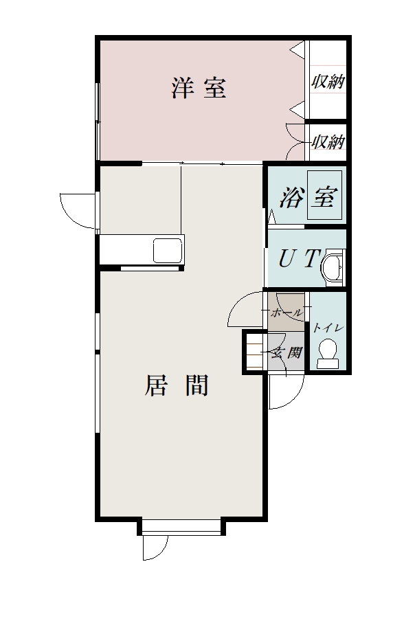 エフズドリームA間取図