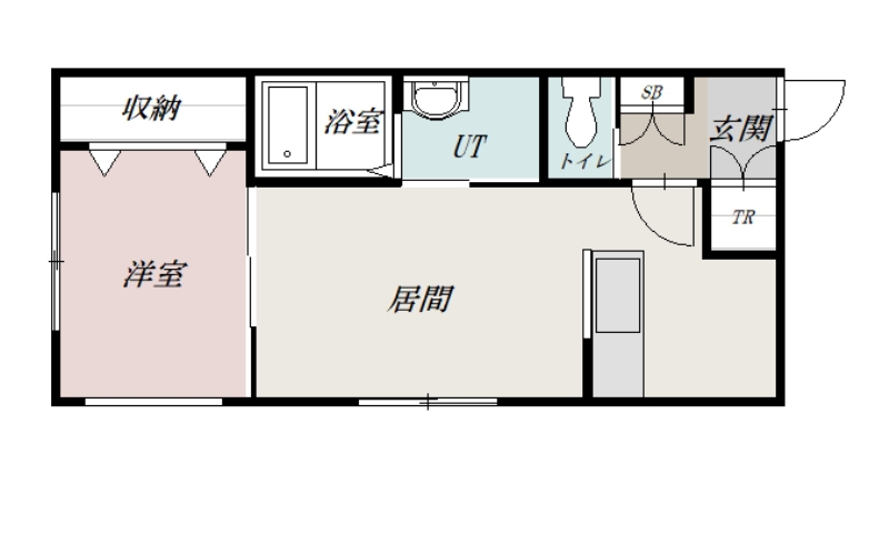 仮)富良野市若松町AP A棟101間取図