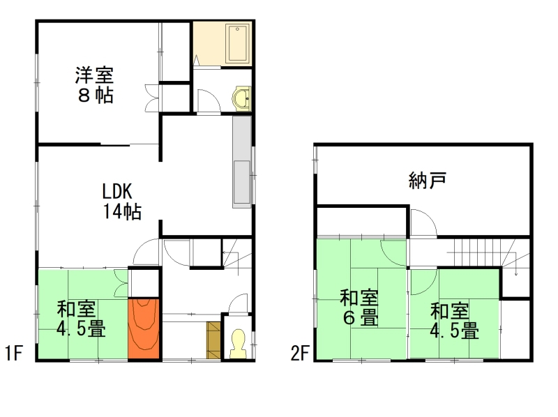 豊岡2-9戸建ZZZZ間取図