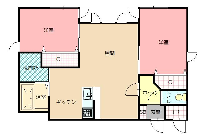 ボックスmini202間取図