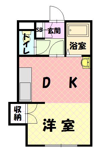 Ｆｒｅｉａ３０２間取図