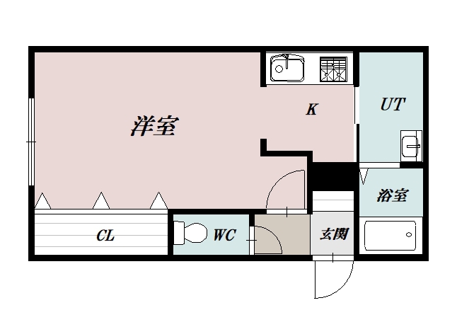 仮)3条通3丁目MS103間取図