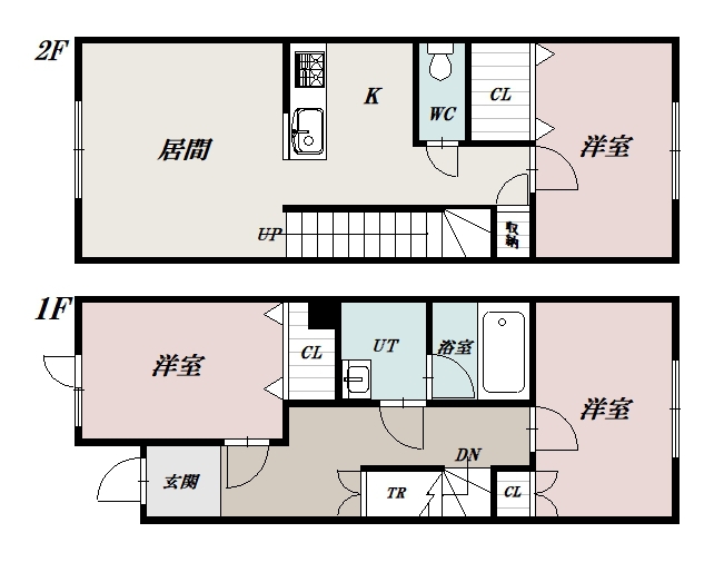 Ｌｅ　ｊａｒｄｉｎＡ間取図